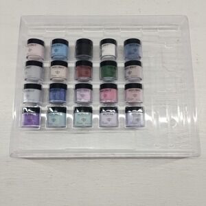 Modelones 20pc Acrylic Dip Powder Nail Art‎ Set Multicolor Professional Set